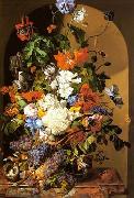 unknow artist, Floral, beautiful classical still life of flowers.130